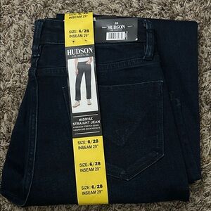 Hudson Jeans Women’s Straight Fit - Deep Indigo